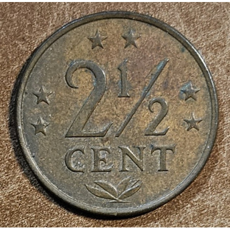 Netherlands Antilles 2 1/2 cent 1977 (VF)