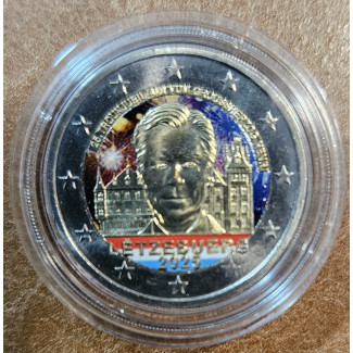 2 Euro Luxembursko 2025 - 25. výročie nastúpenia Henricha na trón III. (farebná UNC)