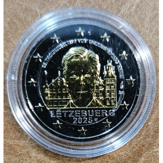 2 Euro Luxembourg 2025 - 25. anniversary of Henri's Accession to the Throne (Ru-Au plated UNC)