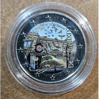 2 Euro Luxembourg 2025 - The Schuman Declaration II. (colored UNC)