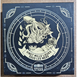 10 Euro Francúzsko 2025 Jules Verne: Kapitan Nemo (Proof)