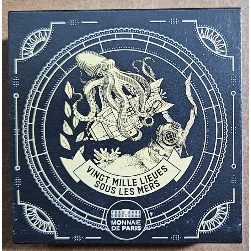 10 Euro France 2025 Jules Verne: Twenty Thousand Leagues Under the Seas (Proof)