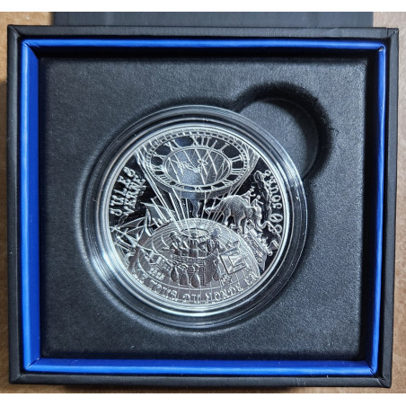 10 Euro Francúzsko 2025 Jules Verne: 80 dní okolo sveta (Proof)