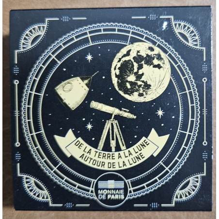 10 Euro France 2025 Jules Verne: From the Earth to the Moon (Proof)