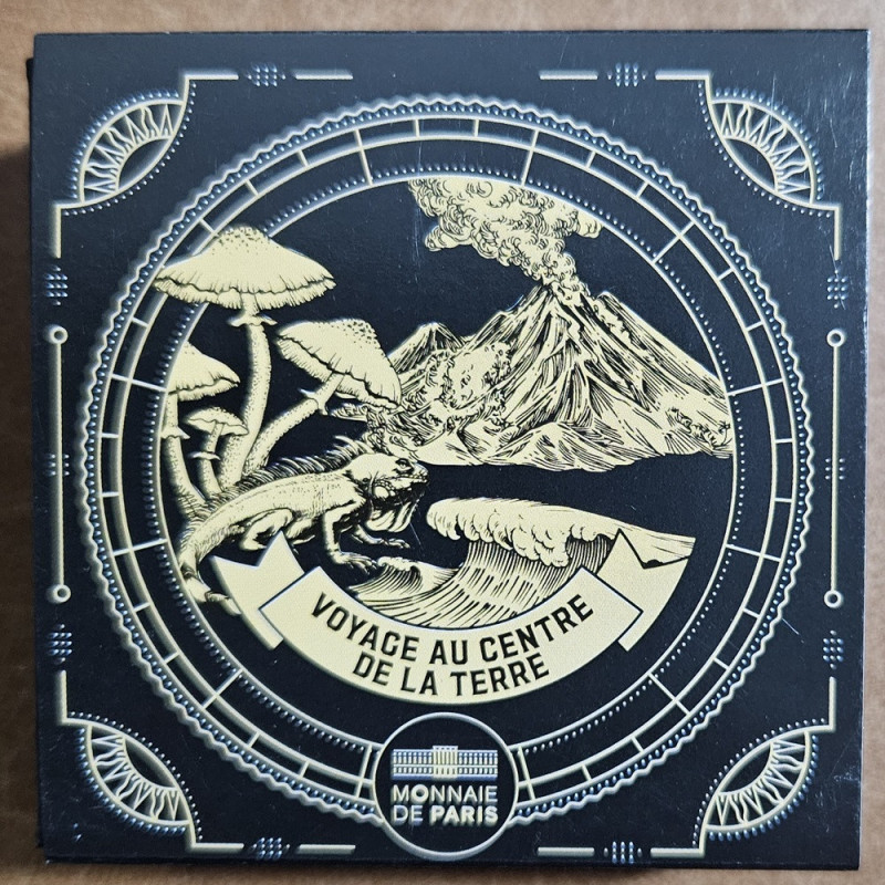 10 Euro France 2025 Jules Verne: Journey to the Center of the Earth (Proof)