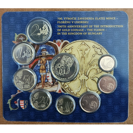 Szlovákia 2025 - 8 részes forgalmi sor - A florin bevezetésének 700. évfordulója (BU)