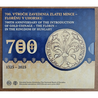 Szlovákia 2025 - 8 részes forgalmi sor - A florin bevezetésének 700. évfordulója (BU)