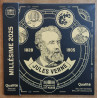 France 2025 set of 8 coins Jules Verne (BU)