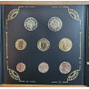 France 2025 set of 8 coins Jules Verne (BU)