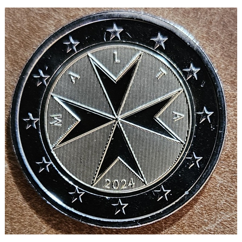 Euromince mince 2 Euro Malta 2024 (UNC)