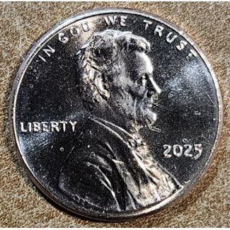 1 cent USA 2025 "P" Lincoln Shield (UNC)