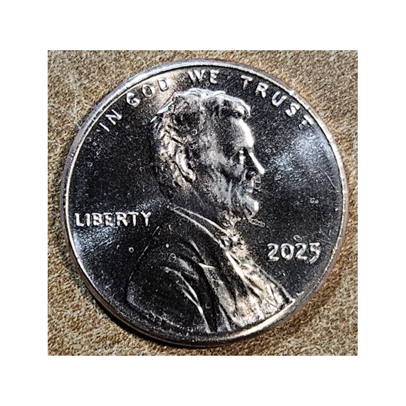 1 cent USA 2025 "P" Lincoln Shield (UNC)