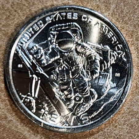 1 dollar USA 2025 Texas "D" (UNC)