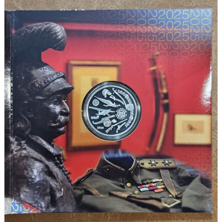 5 Euro Grécko 2025 - Múzeum vojny (Proof)