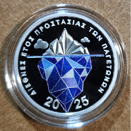 6 Euro Greece 2025 - Year of Glaciers’ Preservation (Proof)