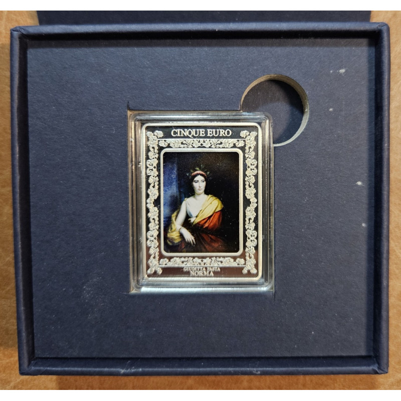 5 Euro Taliansko 2025 - Vincenzo Bellini: Norma (Proof)