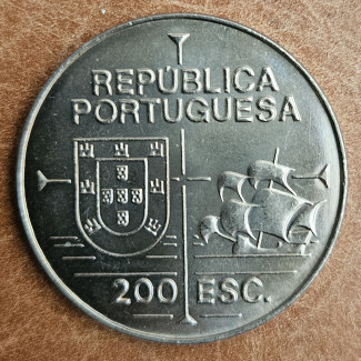 200 Escudo Portugal 1992 - California (UNC)