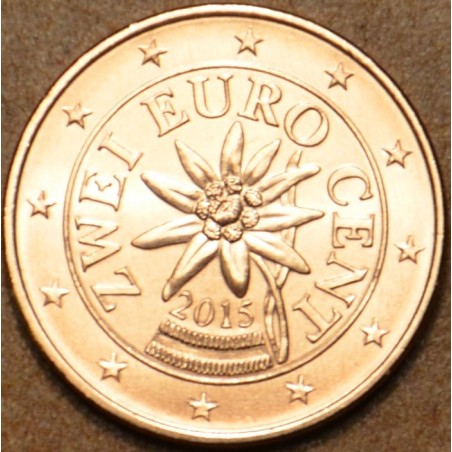 Euromince mince 2 cent Rakúsko 2015 (UNC)