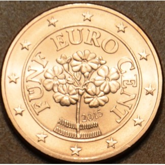 Euromince mince 5 cent Rakúsko 2015 (UNC)