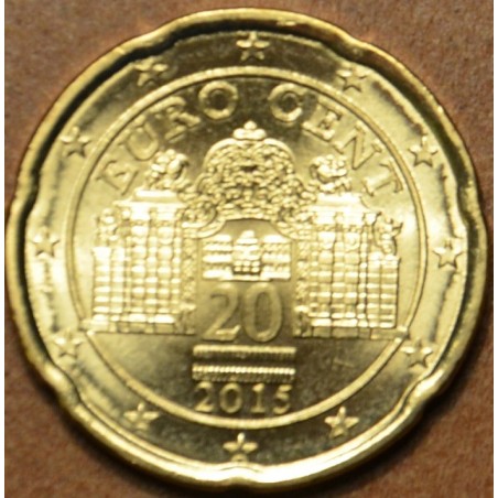 Euromince mince 20 cent Rakúsko 2015 (UNC)