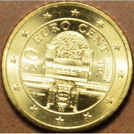 Euromince mince 50 cent Rakúsko 2011 (UNC)