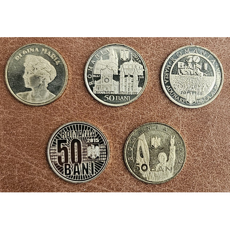 Románia 5x 50 Bani (UNC)