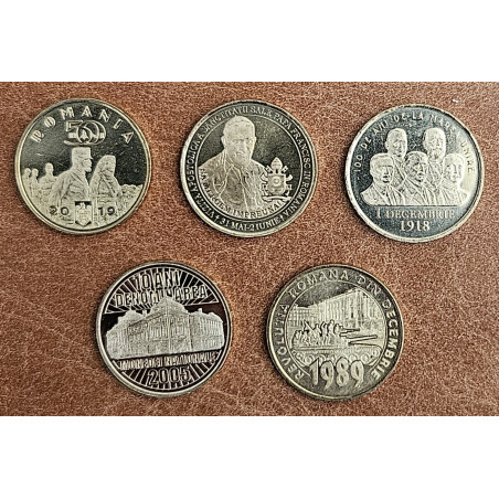 Románia 5x 50 Bani (UNC)