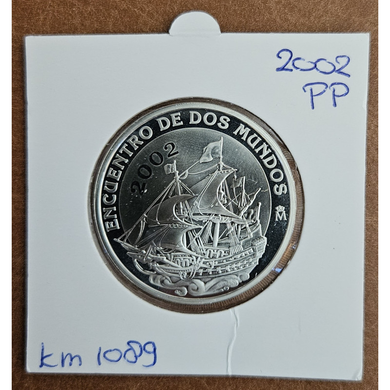 10 Euro Španielsko 2002 - Juan Carlos I (Proof)