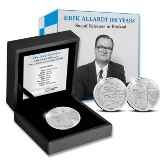 20 Euro Fínsko 2025 - Erik Allardt (Proof)