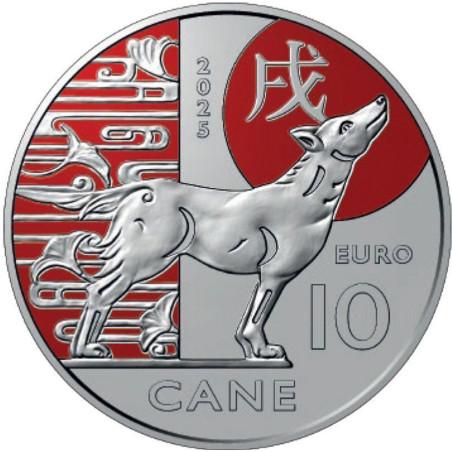 10 Euro San Marino 2025 - Dog (UNC)