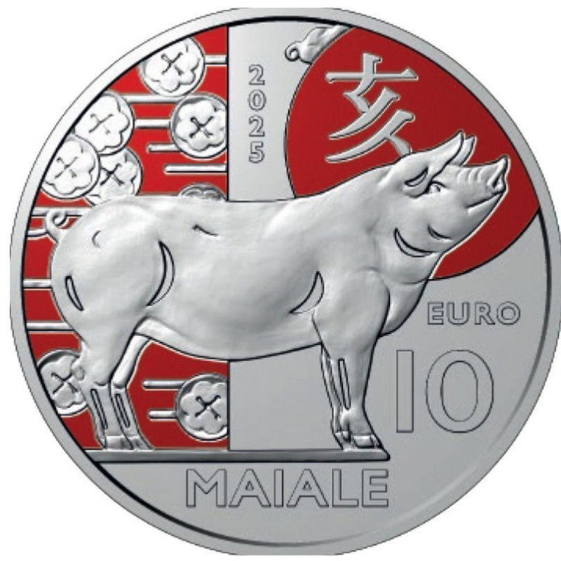 10 Euro San Marino 2025 - Prasa (UNC)