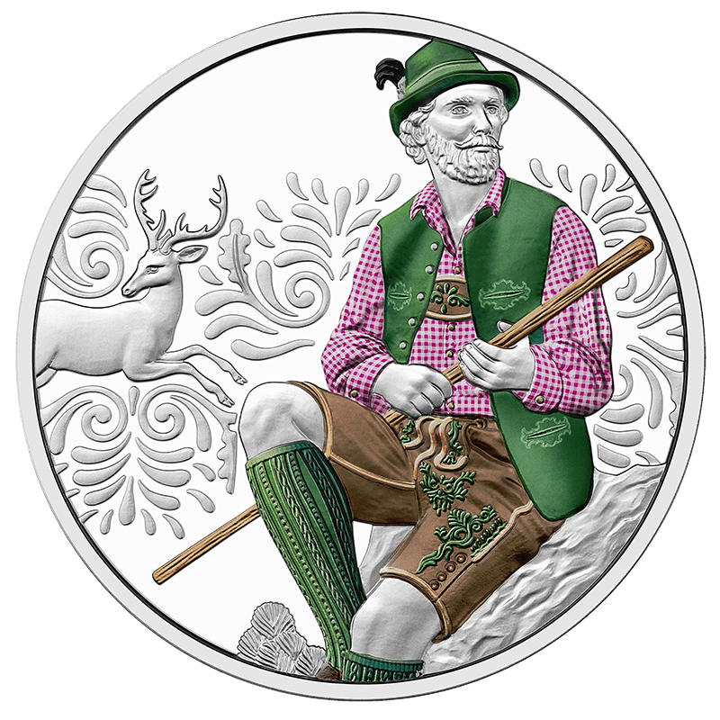 10 Euro Austria 2025 Dressing up - Leather (Proof)