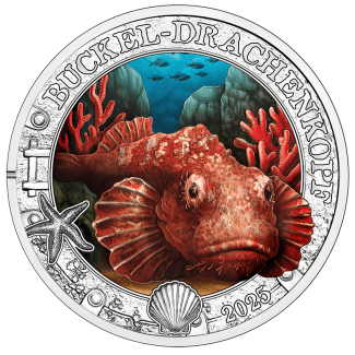 3 Euro Austria 2025 - Devil Scorpionfish (UNC)