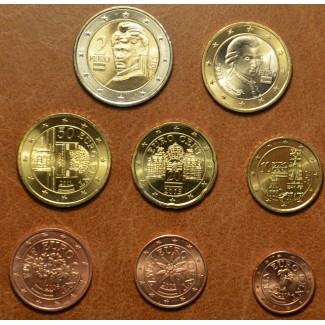 Set of 8 coins Austria mix 2006-2013 (UNC)