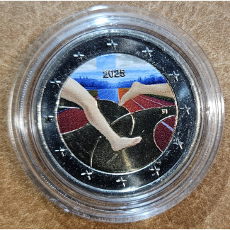 2 Euro Finland 2025 - Athletic II. (colored UNC)