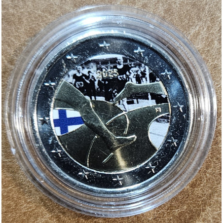 2 Euro Finland 2025 - Athletic III. (colored UNC)