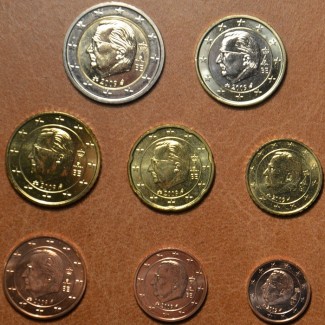 Euromince mince Sada 8 belgických mincí 2009 (UNC)
