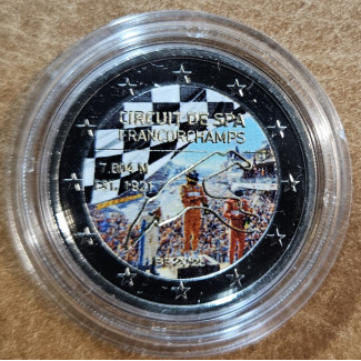 2 Euro Belgium 2025 - Circuit de Spa-Francorchamps II. (colored UNC)