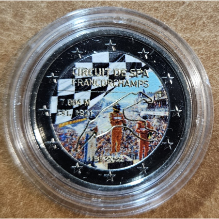 2 Euro Belgium 2025 - Circuit de Spa-Francorchamps II. (colored UNC)