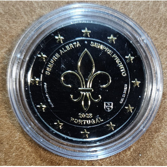 2 Euro Portugalsko 2025 - Skauting (Ru-Au imitácia UNC)