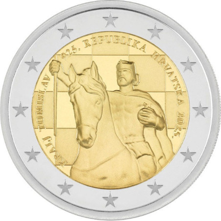 2 Euro Chorvátsko 2025 - Kráľ Tomislav (UNC)