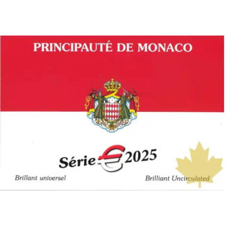 Monaco 2025 - 8  részes forgalmi sor (BU)