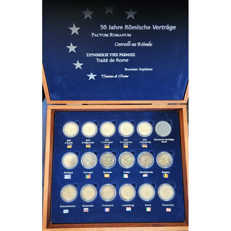 2 Euro 2007 – Treaty of Rome (17 x UNC)