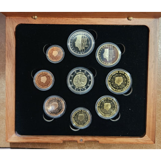 eurocoin eurocoins Set of 8 coins Netherlands 2009 (BU)