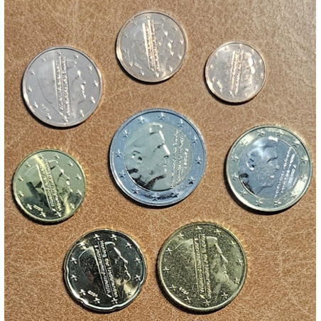 Netherlands 2025 set of 8 coins Willem-Alexander (UNC)