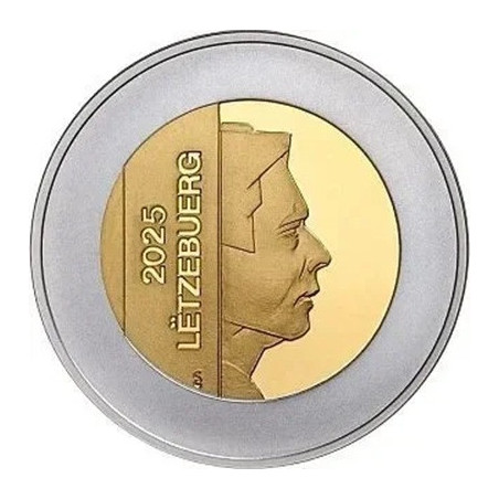 5 Euro Luxembursko 2025 - Jeleň (Proof)