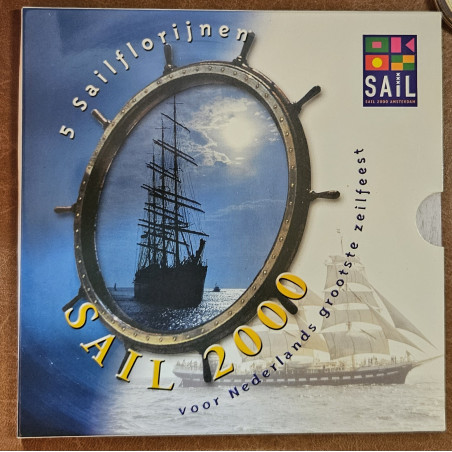 Holandsko 5x2 ECU 2000 Sail Amsterdam (BU)
