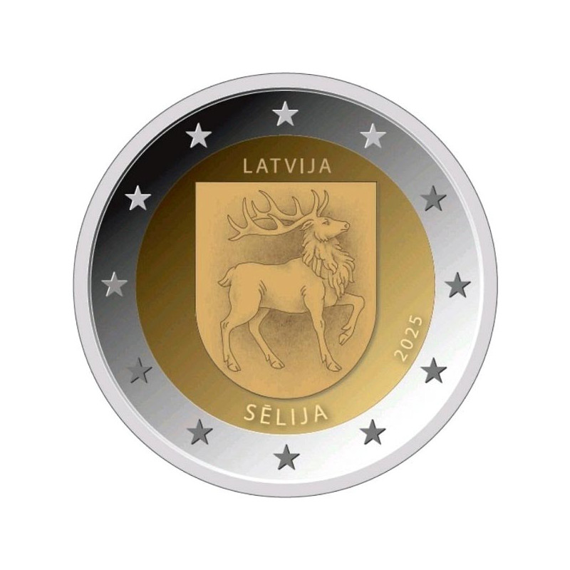 2 Euro Latvia 2025 - Selija (UNC)