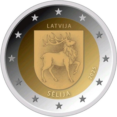 2 Euro Latvia 2025 - Selija (UNC)