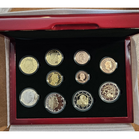 Luxembourg 2025 set of 10 coins (Proof)